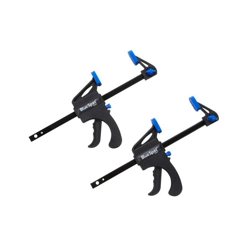 Blue Spot Ratchet Speed Clamp Spreader 4 inch Twin Pack 10025