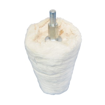 Silverline Tools Power Drill Goblet Cotton Polishing Mop 50mm 102529 
