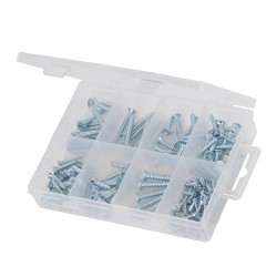 Fixman Pozi Countersunk Head Self Tapping Screws 160pc Set 105510