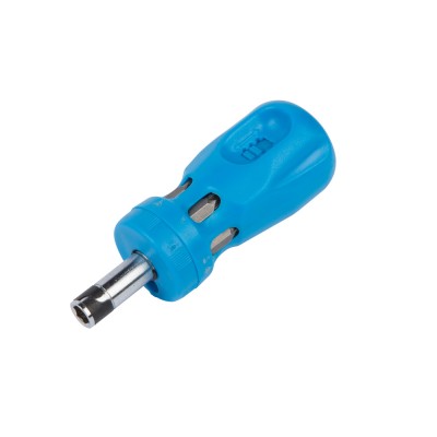 Blue Spot Tools 12 in 1 Stubby Reversible Ratchet Screwdriver 12004 Bluespot