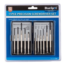 Blue Spot Precision Screwdriver 11 Piece Set 12607 Bluespot