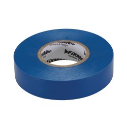 Fixman Electrical Insulation Tape Blue 19mm 187539 