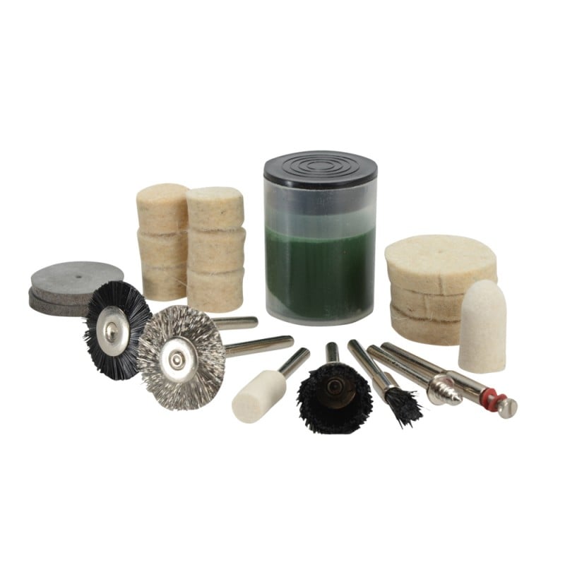 Blue Spot Tools 20PC Rotary Tool Cleaning Polishing Set 19013 Bluespot