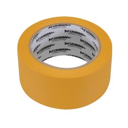 Fixman All Weather High Strength Yellow Builders Tape 50mm 194577