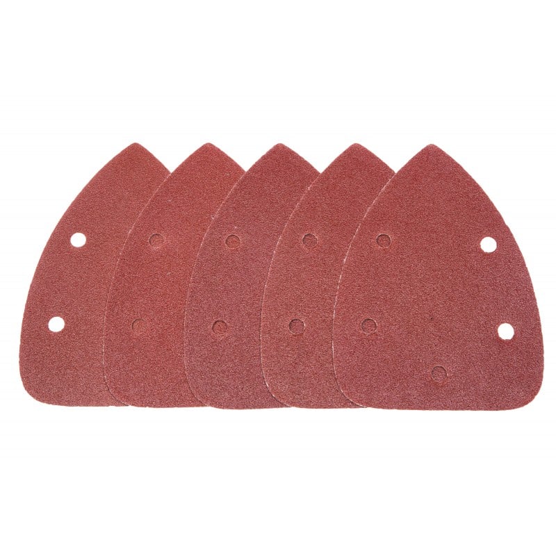 Blue Spot Tools Detail Sander Sanding Sheets 140mm 80 Grit 19864