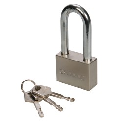 Silverline Long Shackle Security Padlock 40mm 199876