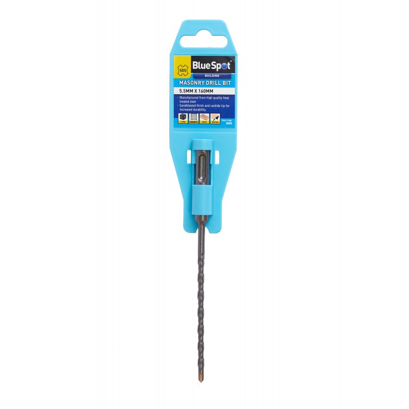 Blue Spot Tools SDS Plus Masonry Drill Bit 5.5mm 160mm 20220 Sealants