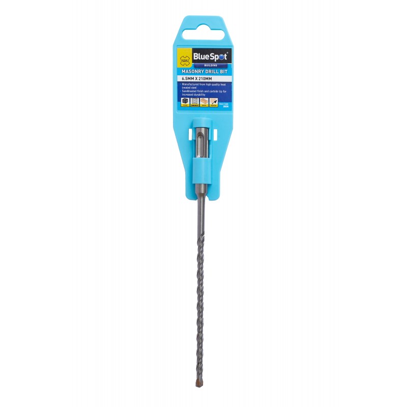 Blue Spot Tools SDS Plus Masonry Drill Bit 6.5mm 210mm 20230 Bluespot