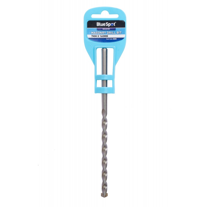 Blue Spot Tools Masonry Drill Bit 7mm x 160mm 20250 Bluespot Sealants