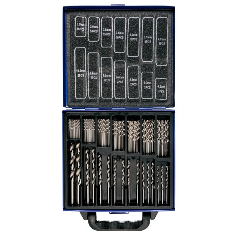 Blue Spot Tools Metric HSS Drill Bit 99 Piece Set 20348 Bluespot Sealants and Tools Direct