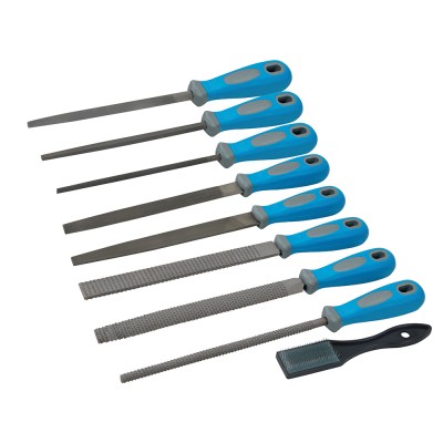 Silverline Tools Metal File Wood Rasp Mixed 9pc Set 208312