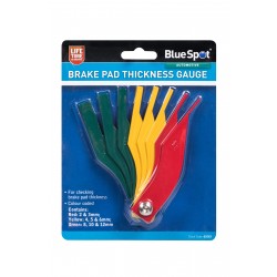 Blue Spot Tools Automotive Brake Pad Thickness Gauge 02083 Bluespot