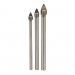 Silverline Spear Head Tile and Glass Drill Bit 3pc Set 217584