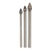 Silverline Spear Head Tile and Glass Drill Bit 3pc Set 217584