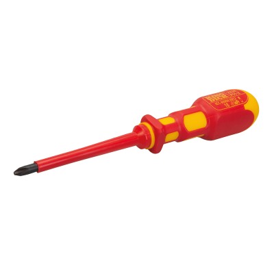 King Dick Phillips VDE Electrical PH0 Ergonomic Screwdriver 3 x 60mm 22360