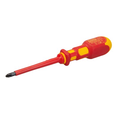 King Dick Pozi VDE Electrical PZ1 Ergonomic Screwdriver 4.5 x 80mm 22381