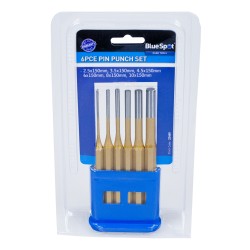 Blue Spot Tools Gold Pin Parallel Punch 6pc Set 22449 Bluespot