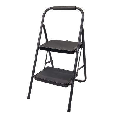 Silverline Tools 2-Tread Wide Step Ladder Height 475mm 226092