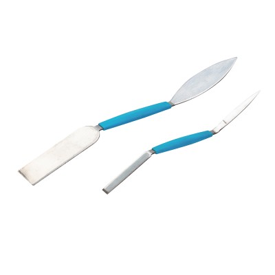 Silverline Tools Plasterers Leaf and Square Mini Trowel set 226833