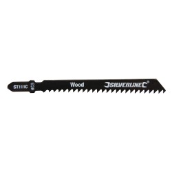 Silverline Tools Jigsaw Blades For Wood 5pk ST111C Bayonet 227921