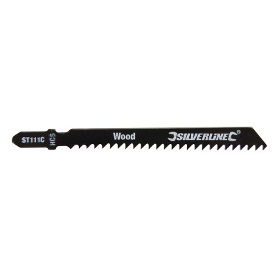 Silverline Tools Jigsaw Blades For Wood 5pk ST111C Bayonet 227921