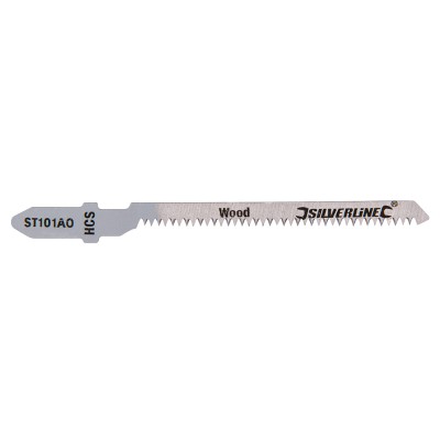 Silverline Tools Jigsaw Blades For Wood 5pk ST101AO Bayonet 228049