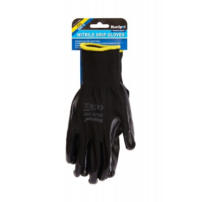 Blue Spot Tools XXL Nitrile Grip Work Gloves 23014 Bluespot