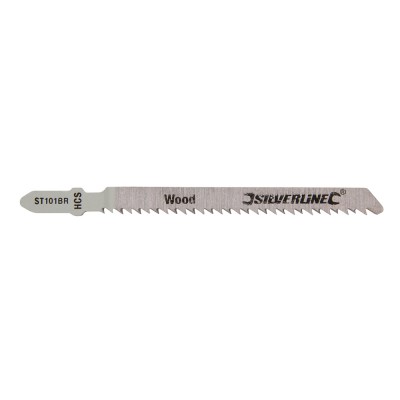 Silverline Tools Jigsaw Blades for Wood 5pk ST101BR Bayonet 233425