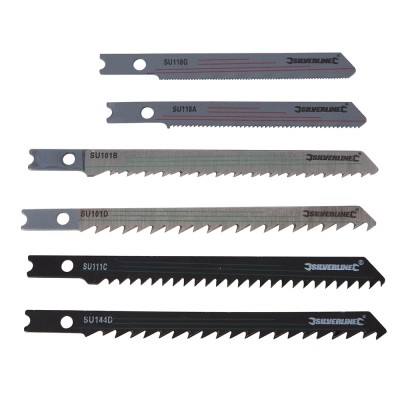 Silverline Tools Jigsaw Blade Mixed Metal Wood 30pc Universal Set 234292