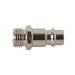 Silverline Air Tool Euro Bayonet Male 1/4 Inch BSP Thread Coupler 2pk 237618