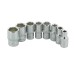 Silverline Hex 6pt Metric Socket 1/4 Inch Drive 8pc Set 244975