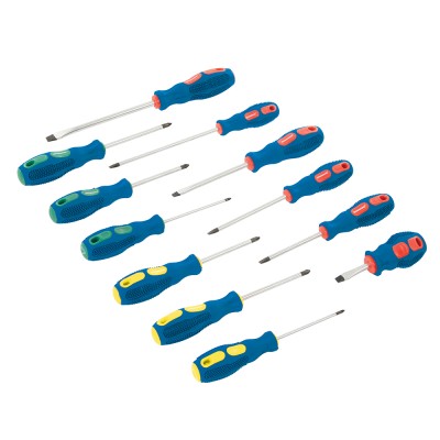 Silverline General Purpose Slotted Phillips Pozi Screwdriver Set 248250