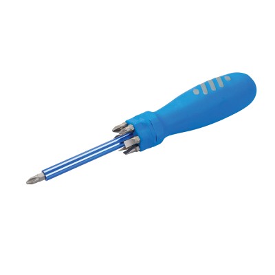 Silverline Bit Screwdriver with Telescopic Pick Up Magnet 250547