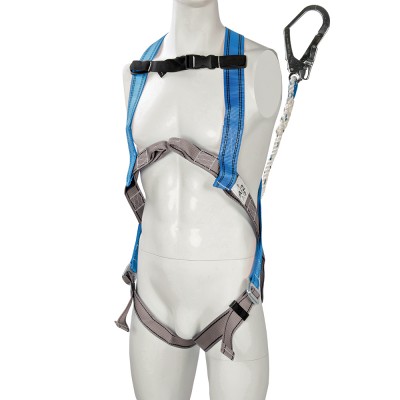 Silverline Fall Arrest Harness Safety Kit With Shock Absorber 255234