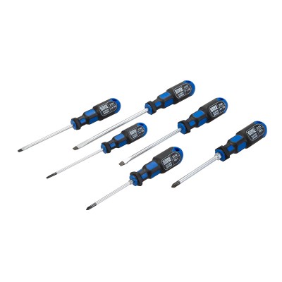 King Dick Slotted Phillips inc VDE Screwdriver 6pc Set 25602