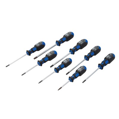 King Dick Torx Screwdriver T9 T10 T15 T20 T25 T27 T30 T40 Set 256113