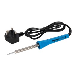 Silverline Electric Soldering Iron 40W UK Plug 263572 