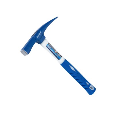 Blue Spot Tools Brick Hammer Soft Grip 24oz Fibreglass 26566 Bluespot