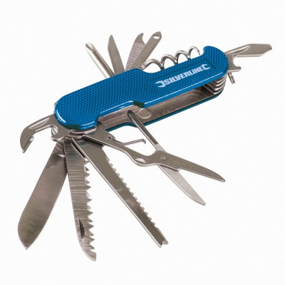 Silverline Tools Multi 14 Function Pocket Knife 270627