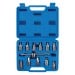 Silverline Tools Universal Drain Plug Key Auto Repair 12pc Set 279661