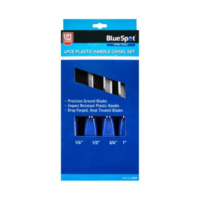 Blue Spot Tools Wood Chisel 4 Piece Set 28124 Bluespot