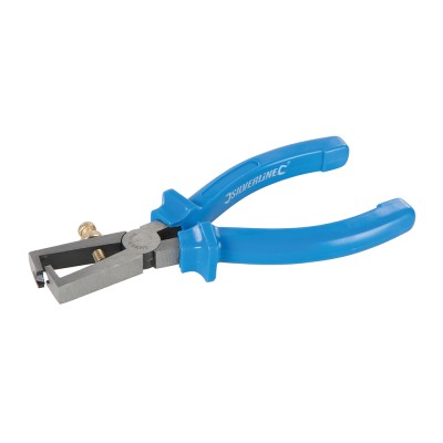 Silverline Wire Stripper Stripping V-Groove Pliers 160mm 282479