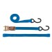 Silverline Tools Motorbike Ratchet Tie-Down Straps Set S-Hooks 700kg 285155