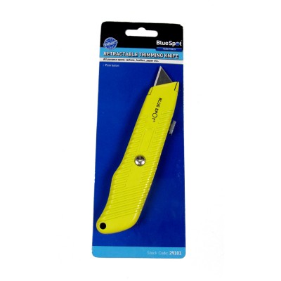 Blue Spot Tools Retractable Trimming Utility Knife 29101 Bluespot