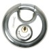 Silverline Stainless Steel Heavy Duty Disc Padlock 70mm 292707