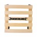 Silverline Tools Wooden Square Pot Trolley With 60kg Capacity 295928