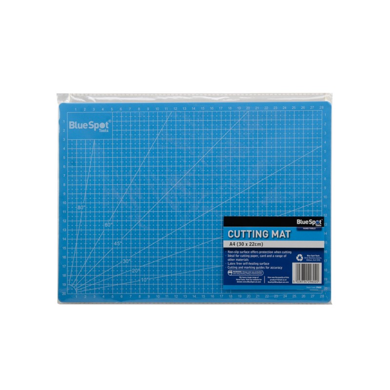 Blue Spot Tools Self Healing A4 Cutting Craft Mat 29602 Bluespot