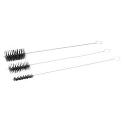 Silverline Boiler Flue Non Scratch Brush 3pc Cleaning Set 480mm 322211