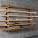 Triton Wood Rack Wall Mounted Storage System 330190