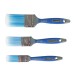 Silverline Tools Synthetic No Bristle Loss Paint Brush Set 344268